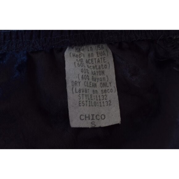 Vintage 90s Charcoal Gray Acetate/Rayon Trousers‎ size S | 26-30 waist - Picture 8 of 10